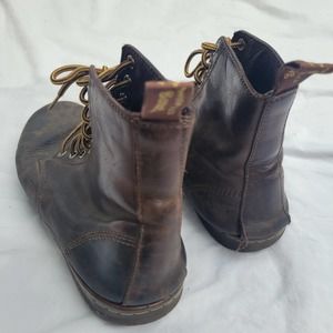 SOLD Vintage Doc Martens Mens Brown Boot Size 10 US Male Fair Condition